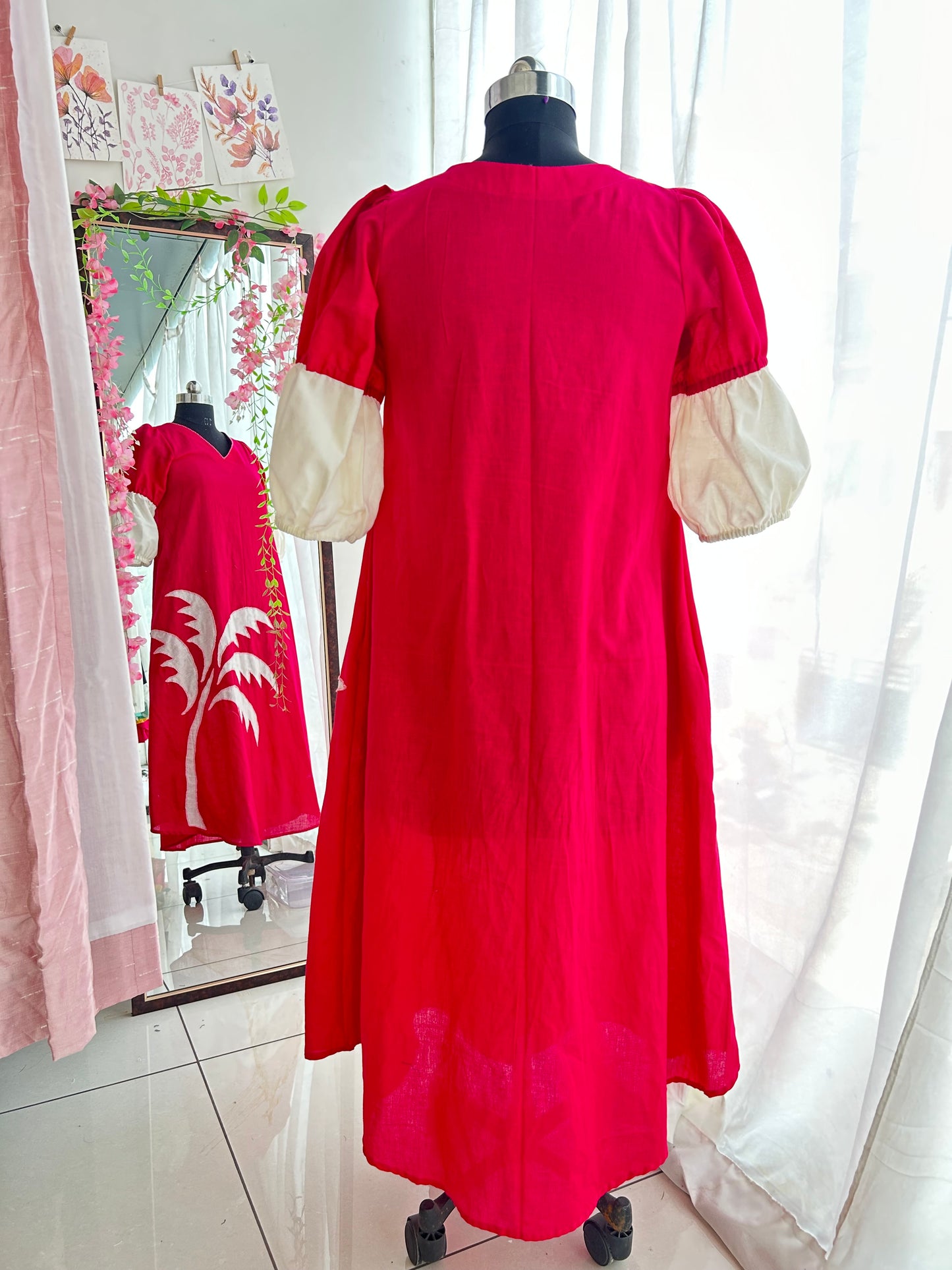 Pink Ivory Palma Dress