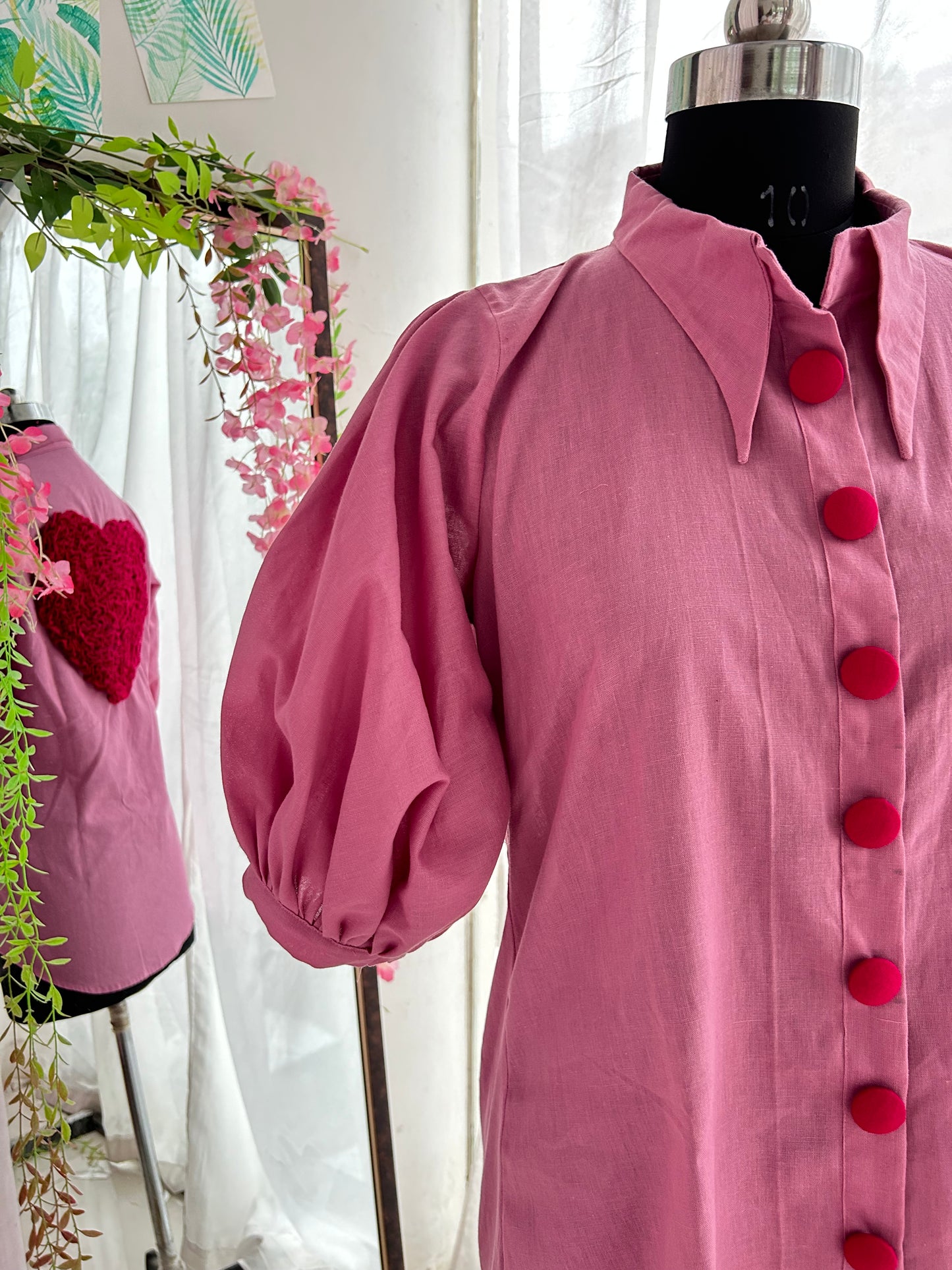 Pura Dil / Heart (Light Pink - Pink) Shirt