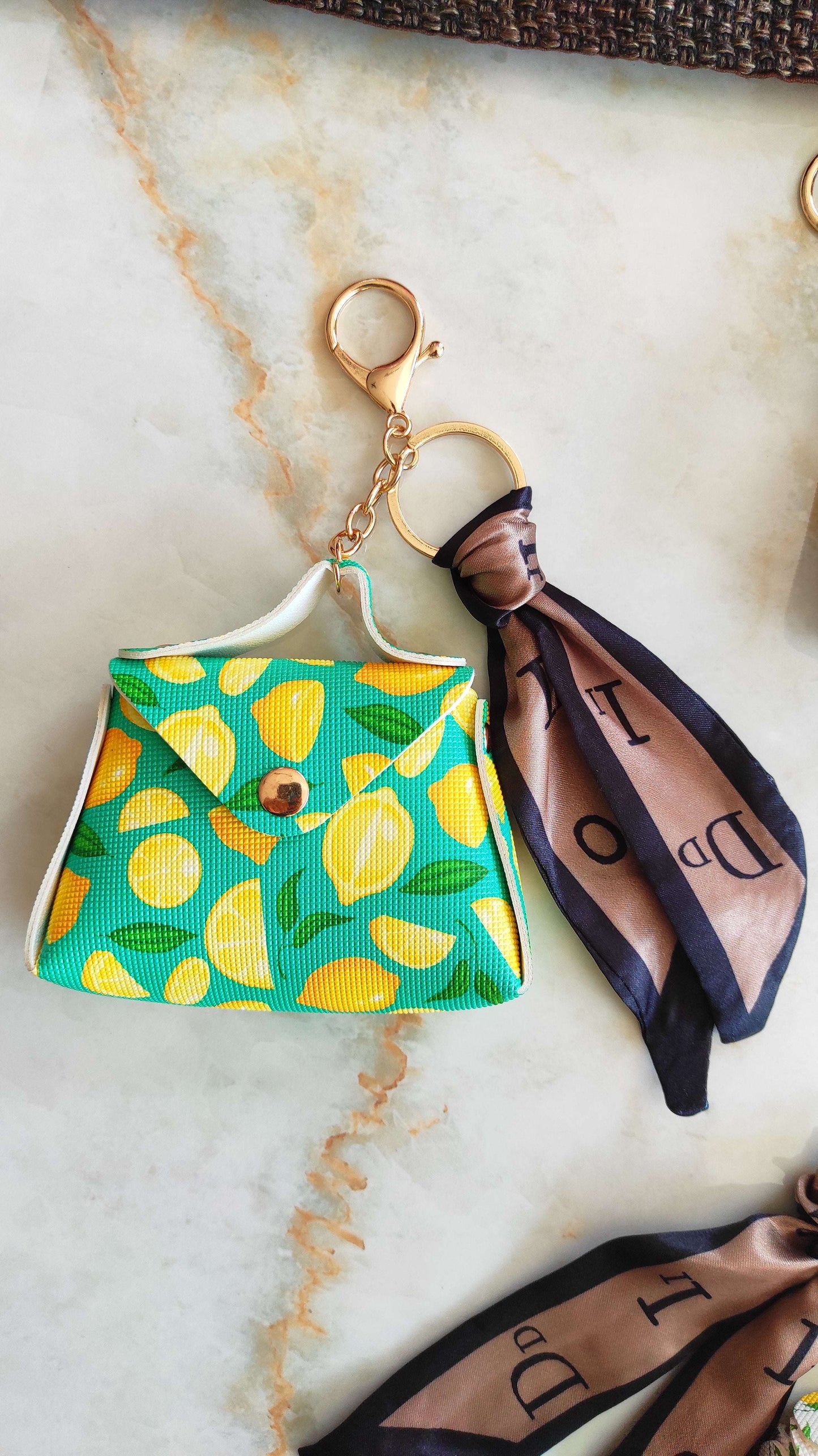 Quirky Bag Charm Key Chain 005