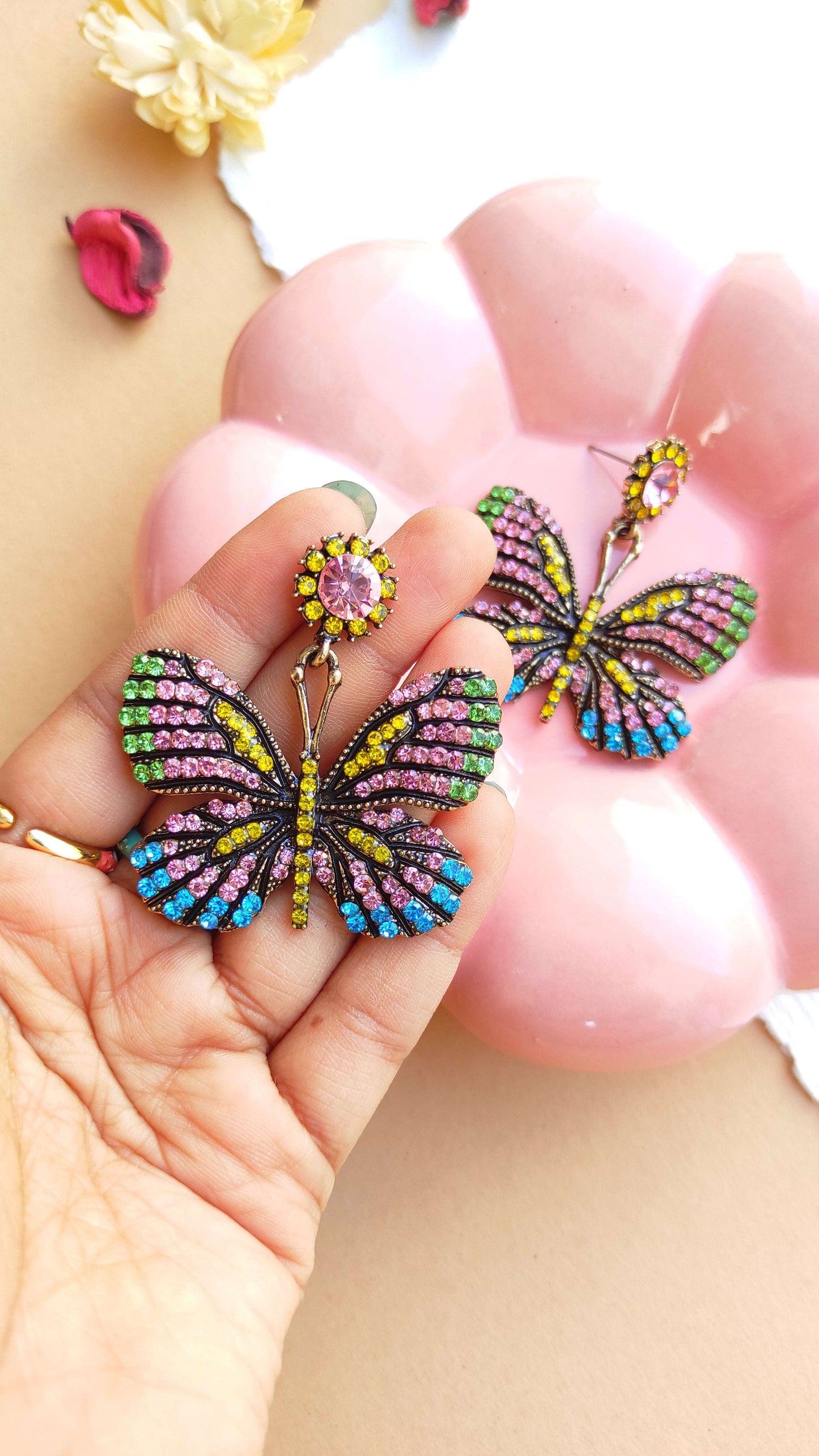Quirky Butterfly Earrings