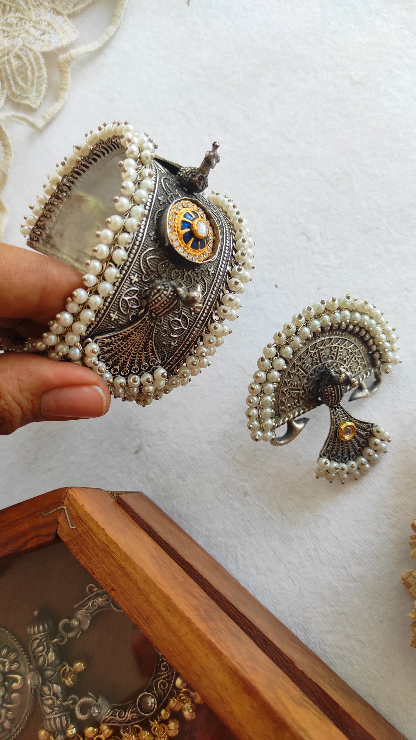 Morni kada bracelet and ring