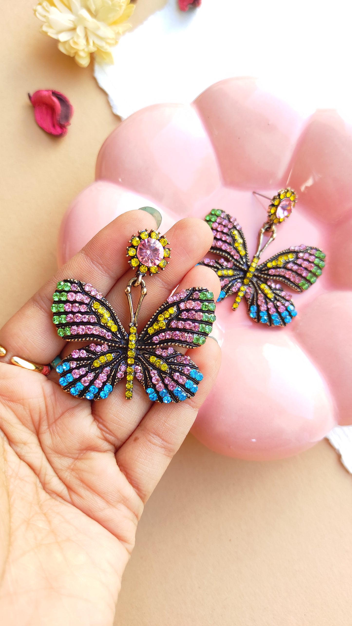Quirky Butterfly Earrings
