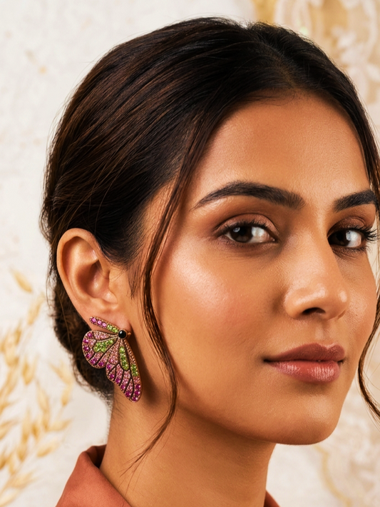 Quirky Butterfly Wing Studs
