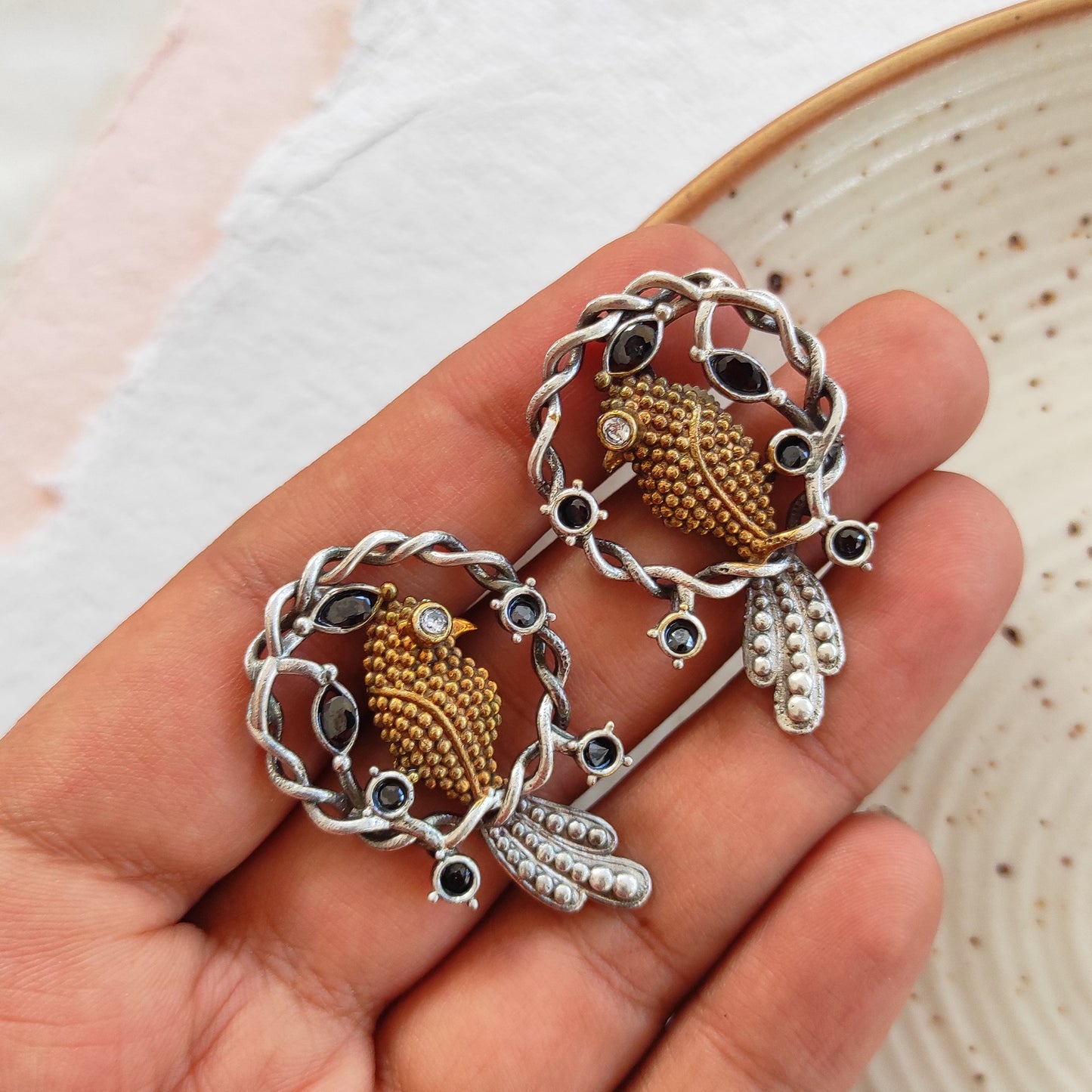 Birde studs earrings DTE2