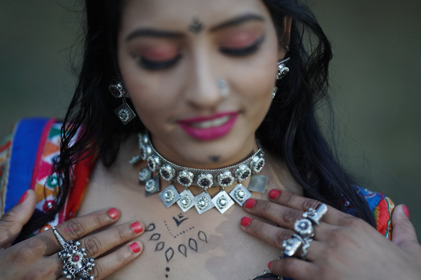 Navya hasli choker necklace set