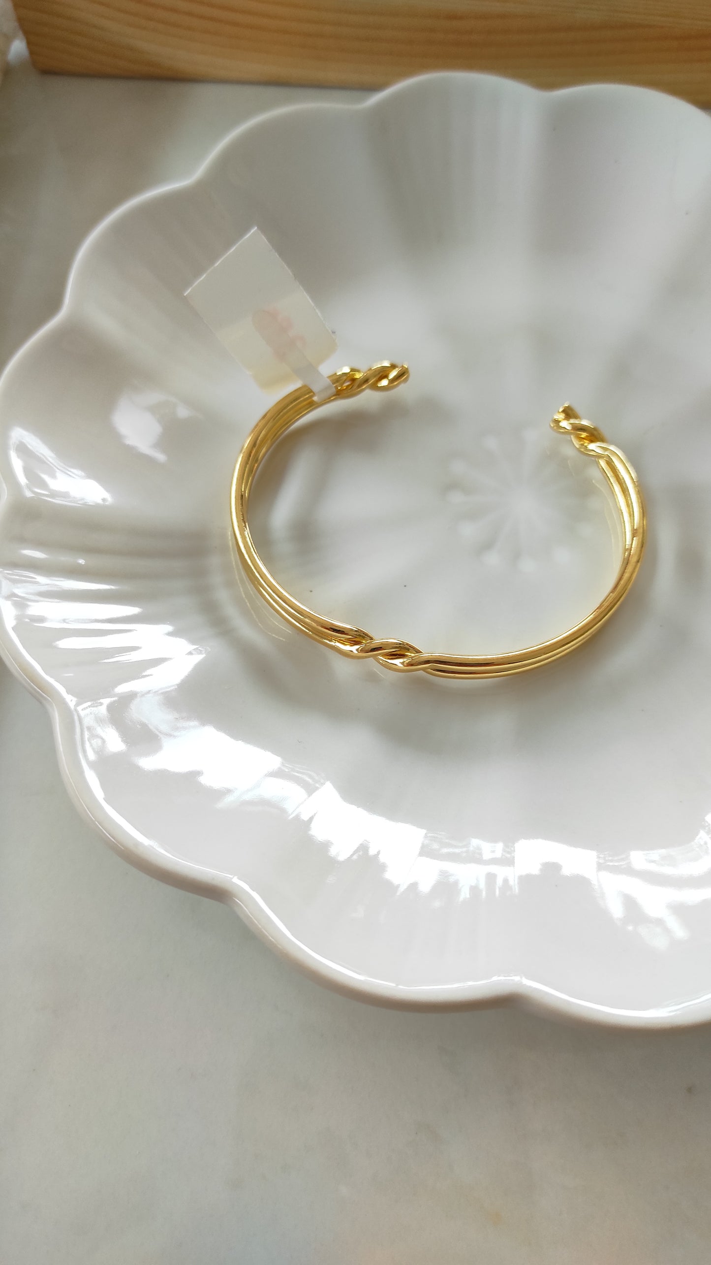 Twisted kada bracelet