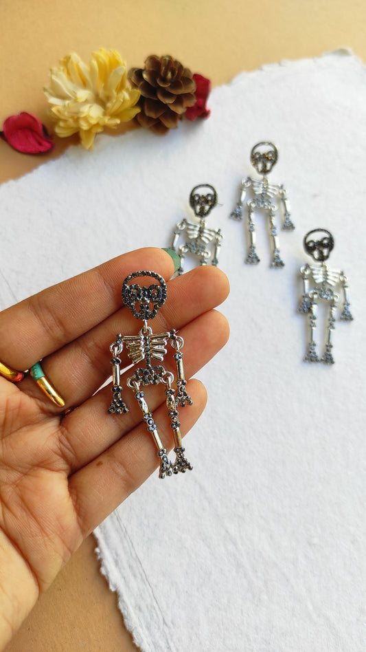 Quirky Skeleton Earrings