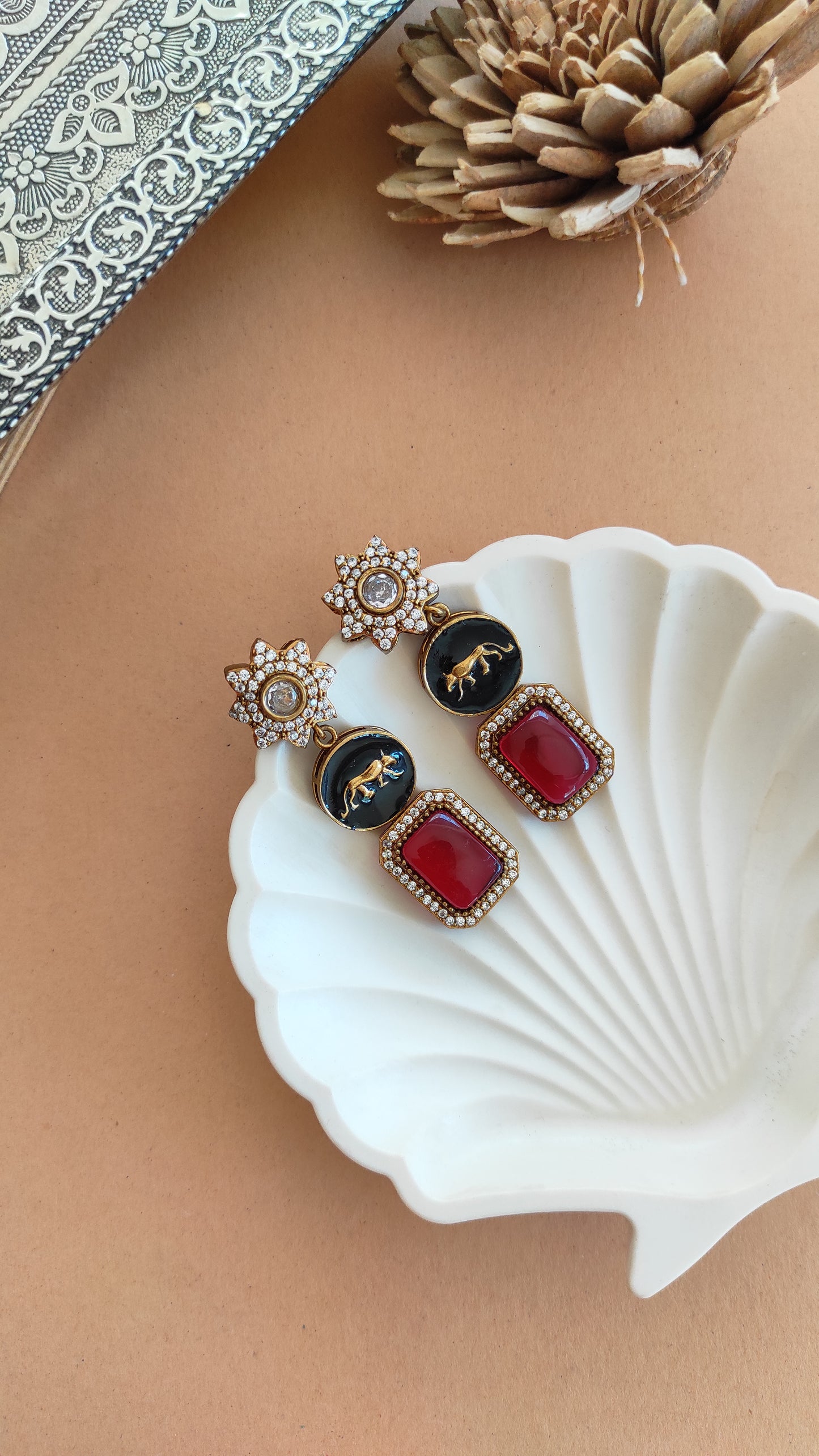 Shalini Victorian earrings