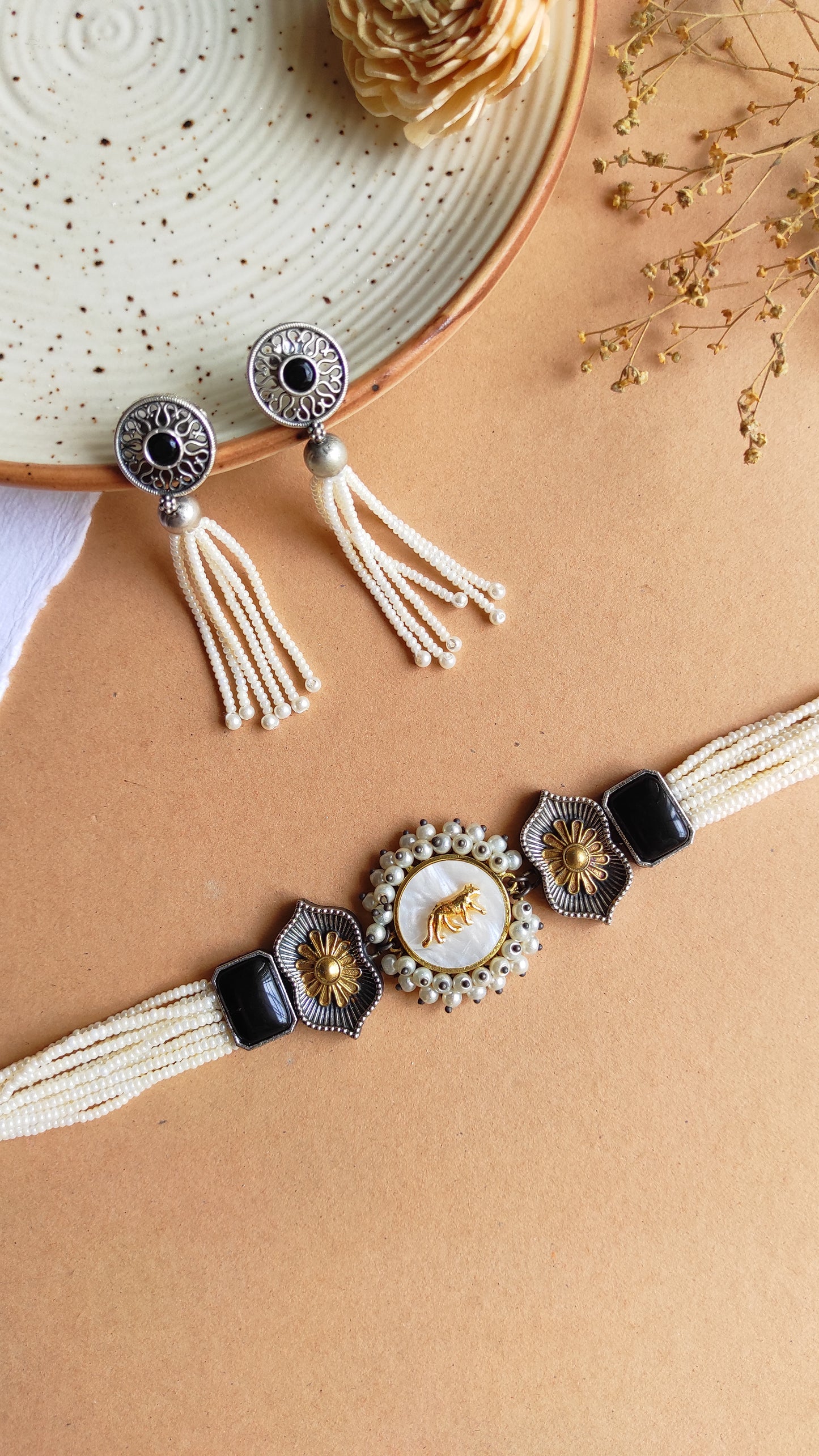 Ashwini choker necklace set