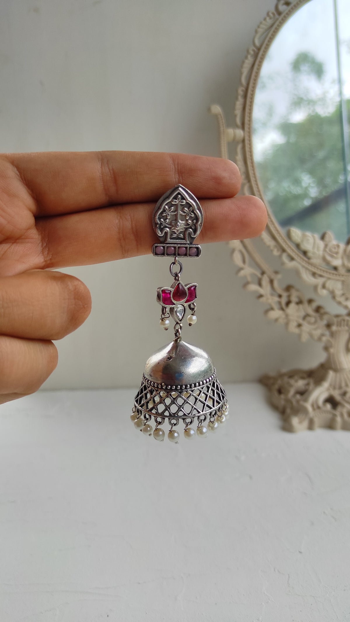 Padma statement jhumka