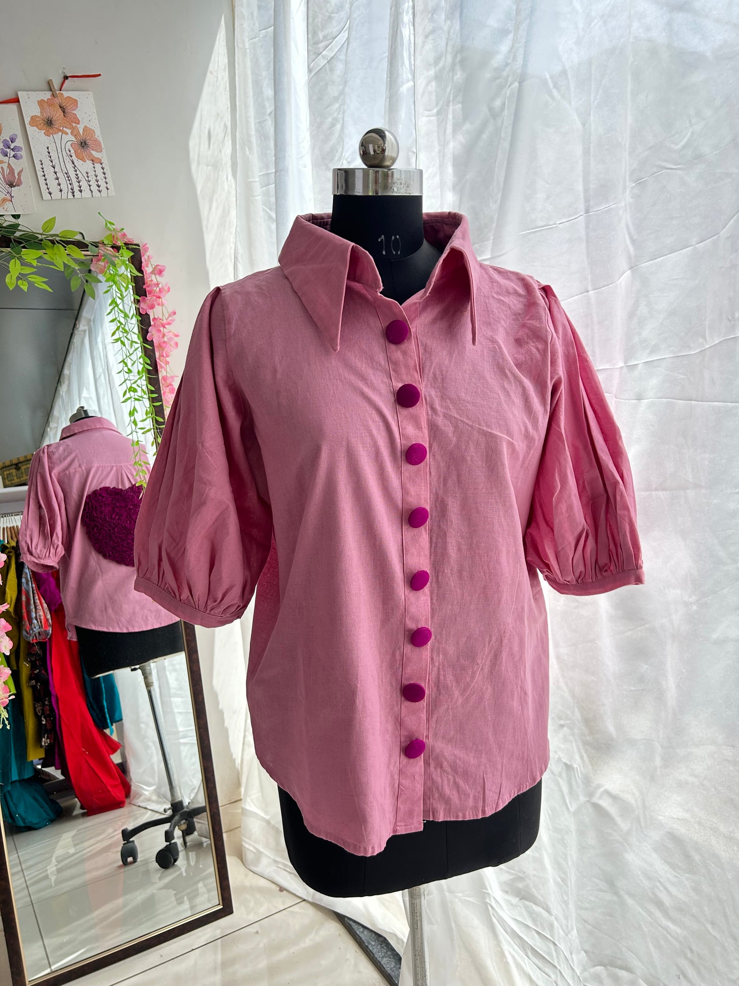 Pura Dil / Heart (Light Pink - Purple) Shirt