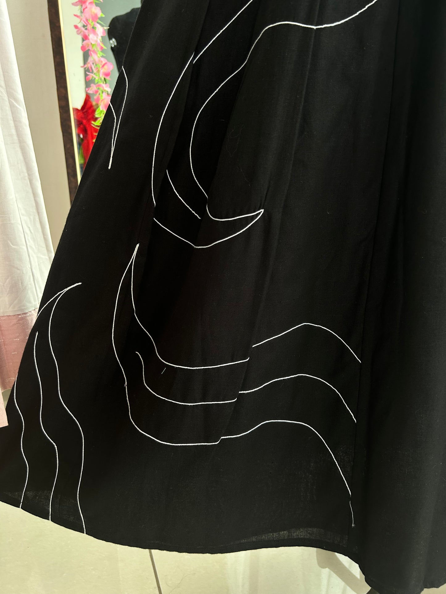 Elsa Embroidered Princess A line Dress