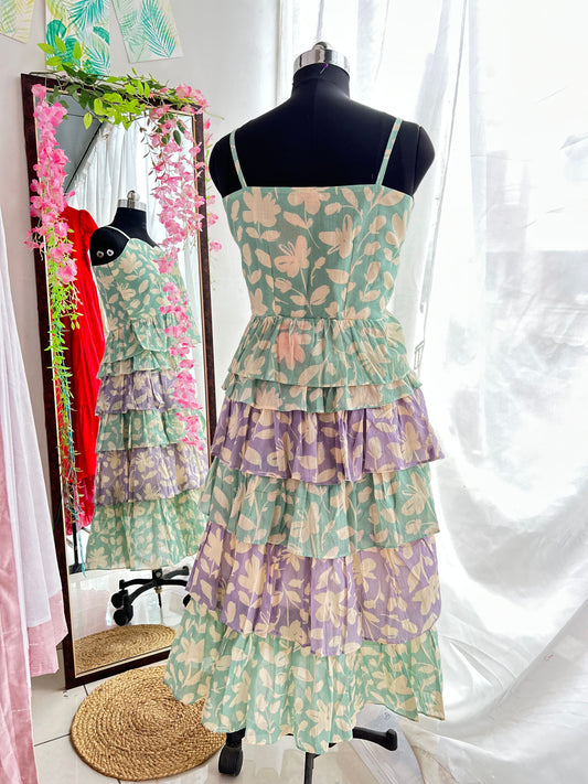 Purple Green Chelsea Skirt