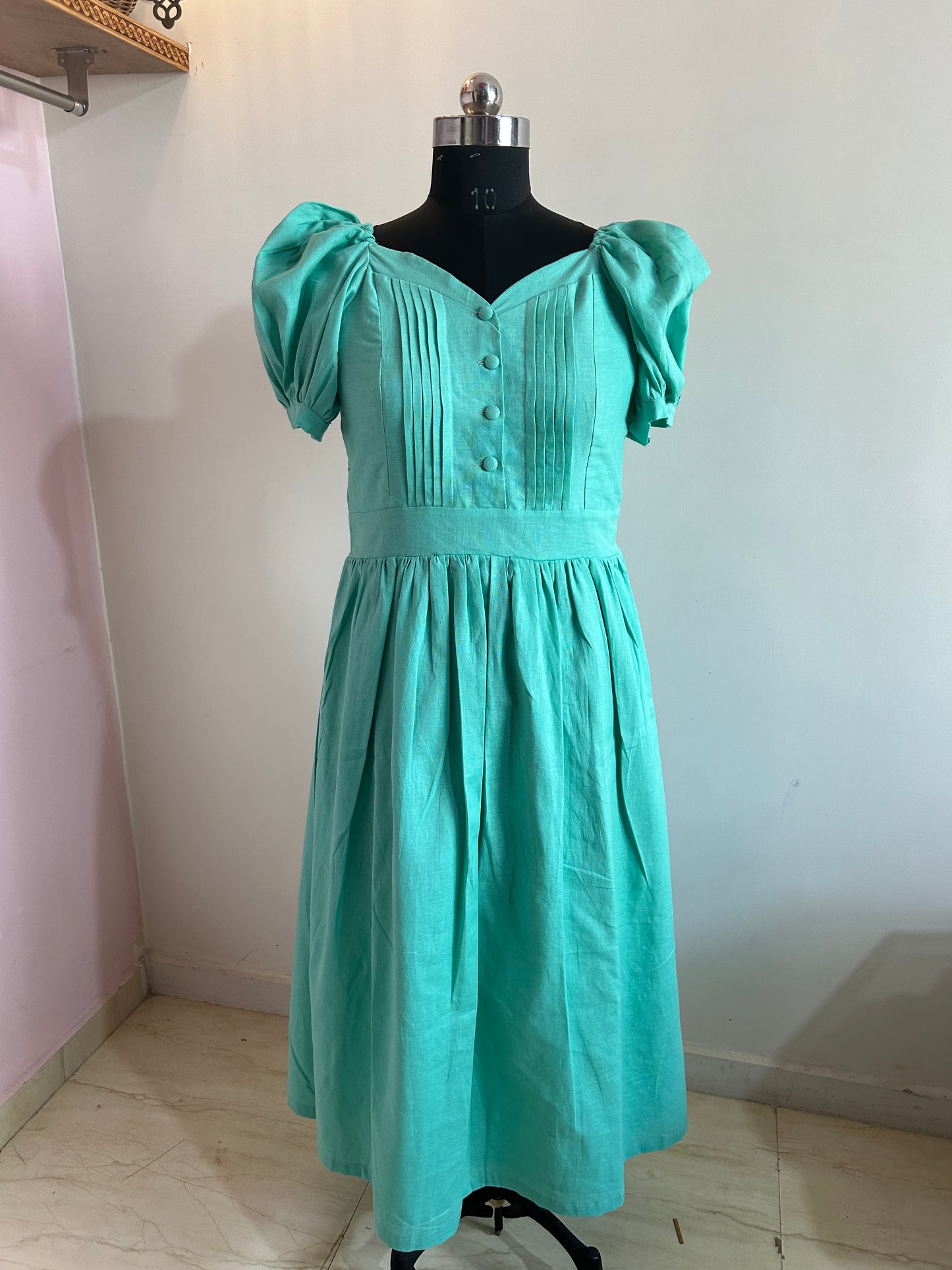 Aqua Polina Pin Tucked Bodice