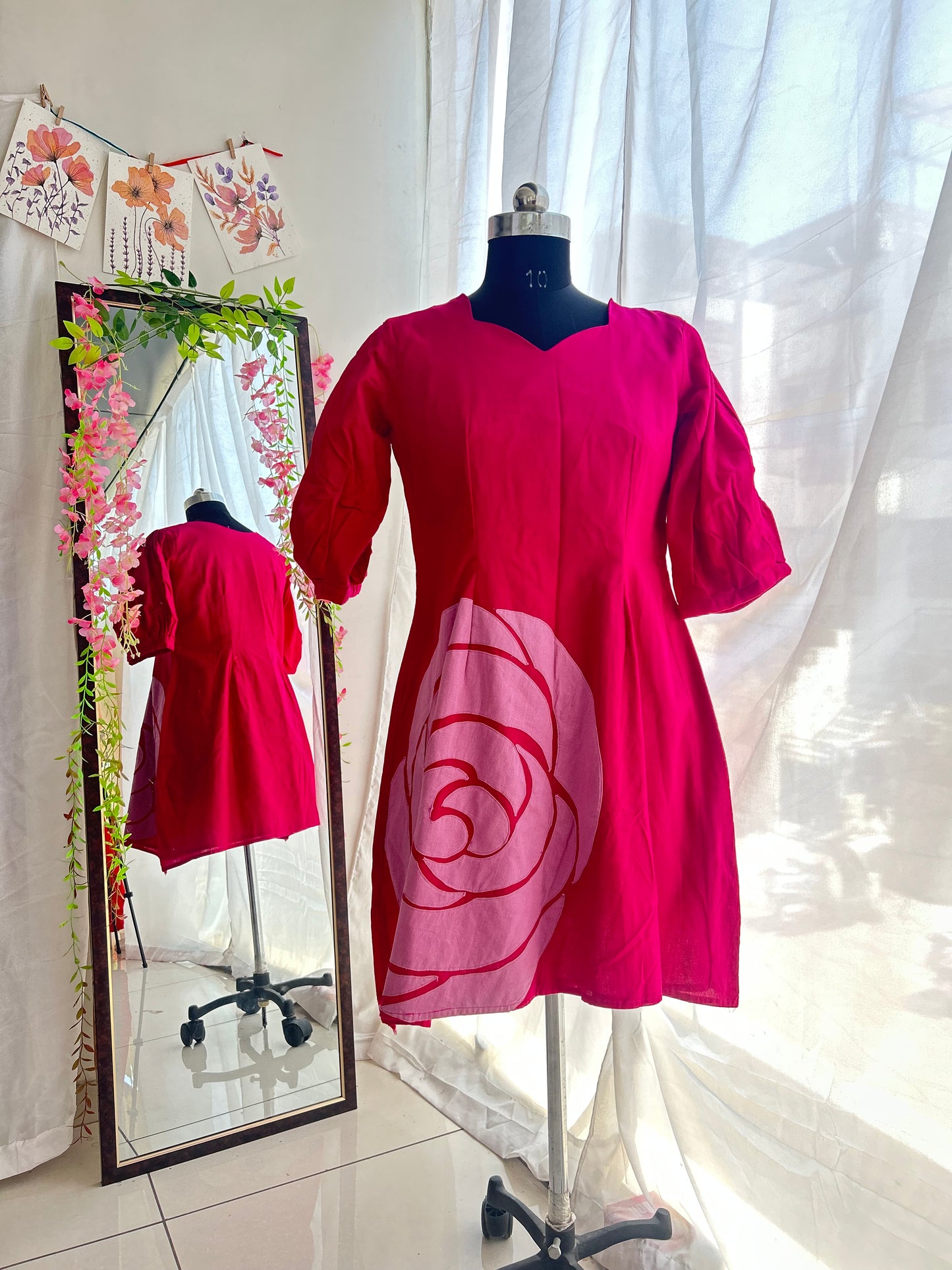Pink Rosaline Dress