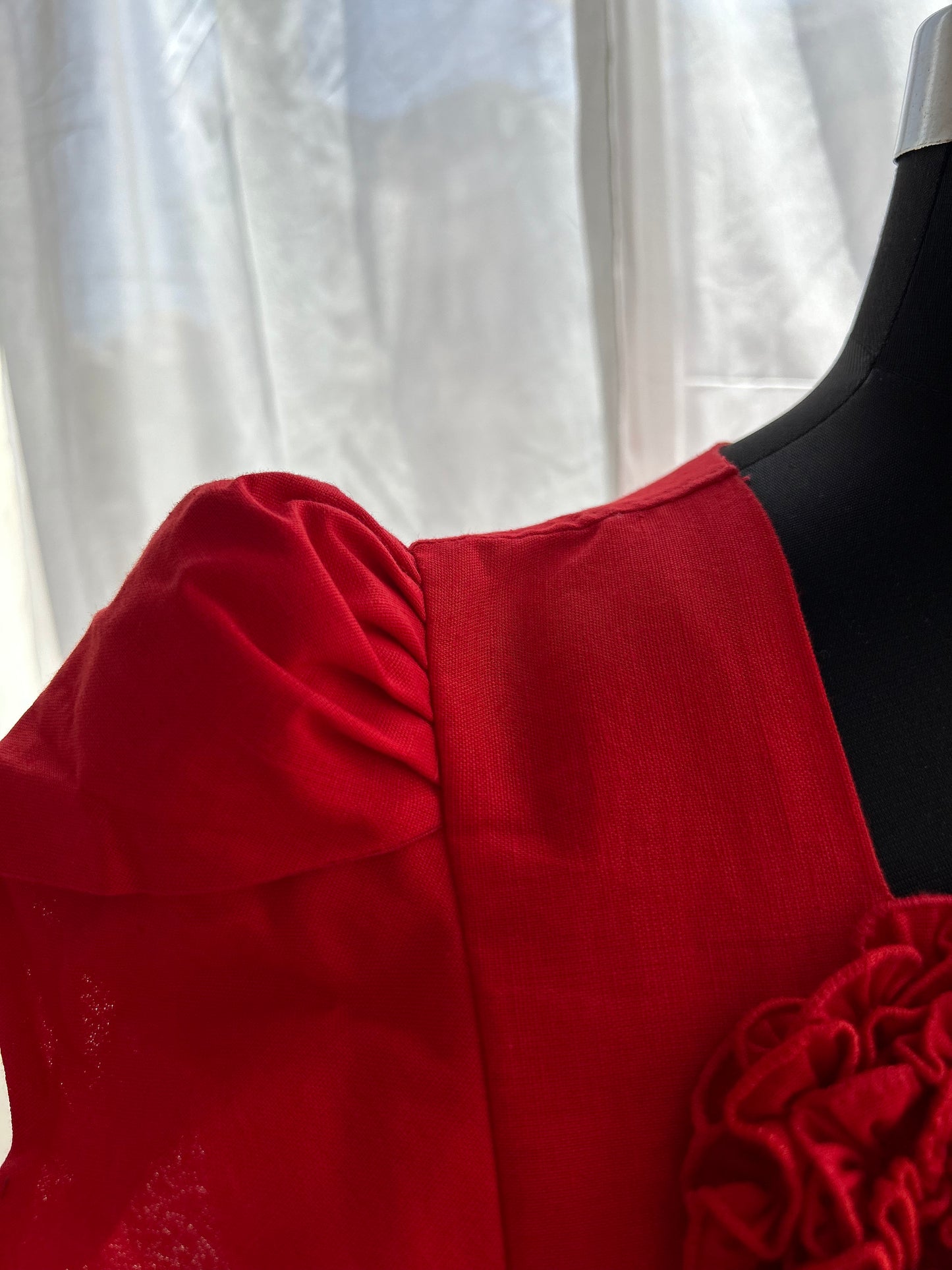 3 Tiered Red Heart Dress