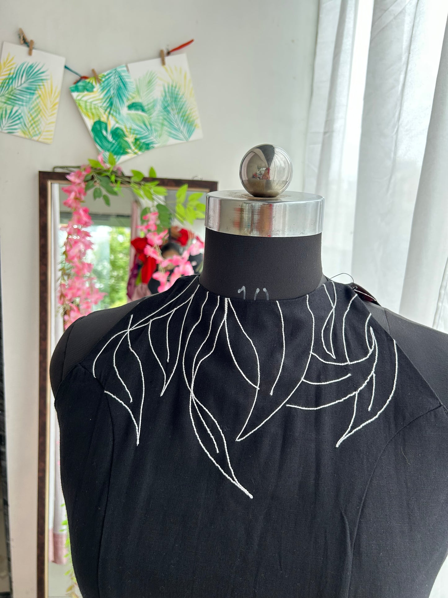 Elsa Embroidered Princess A line Dress