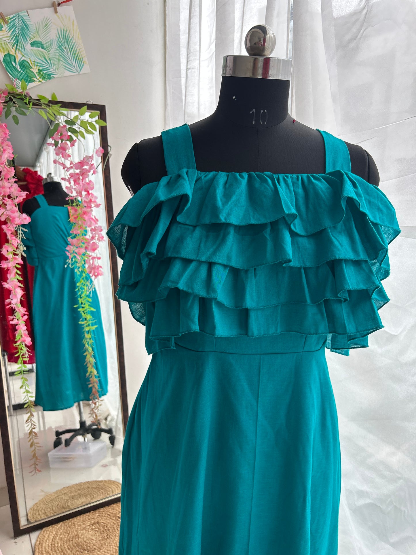 Teal Stella Dress