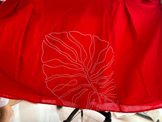 Esmarelda Embroidered Princess A line Dress