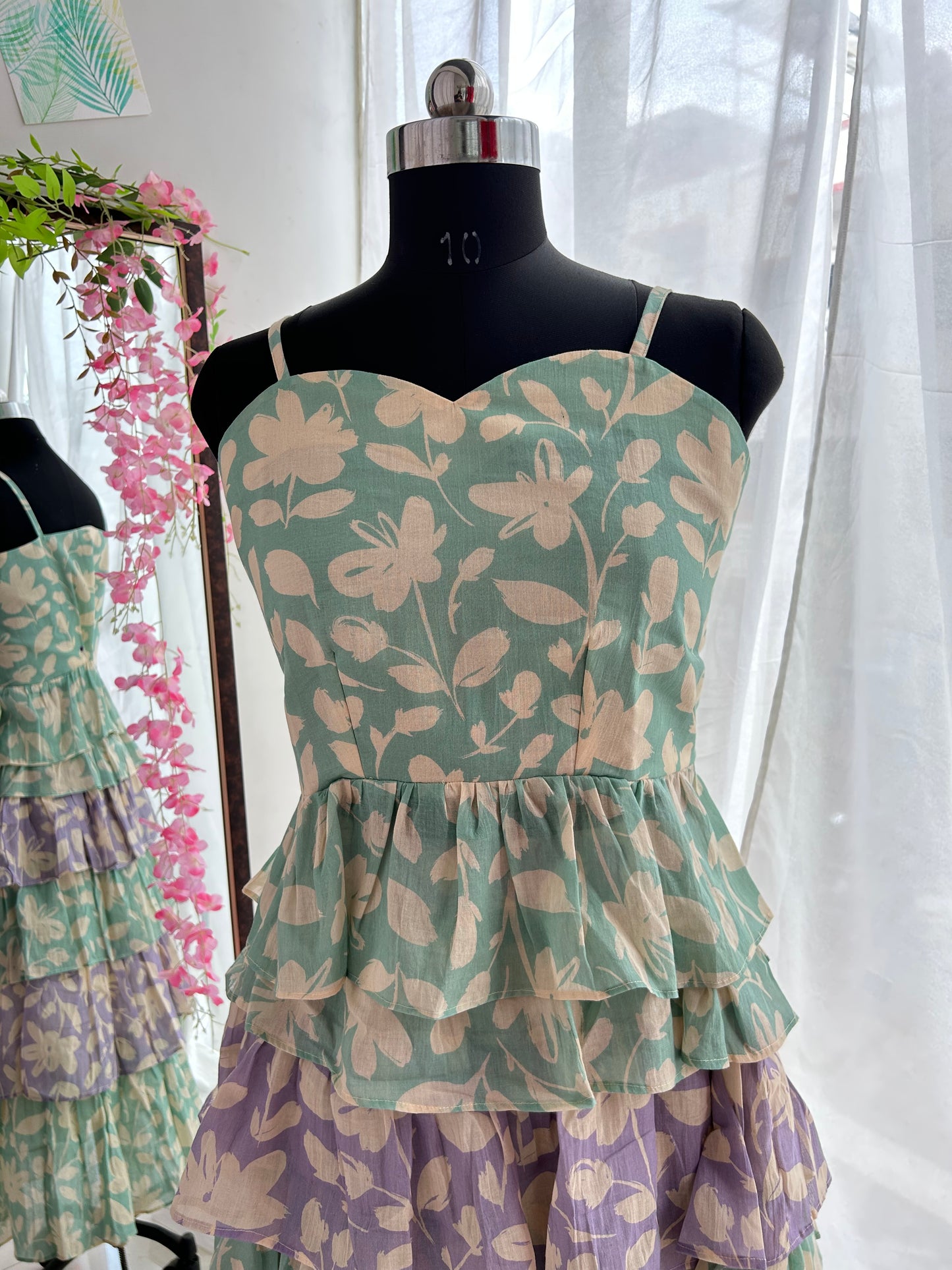 Purple Green Chelsea Skirt