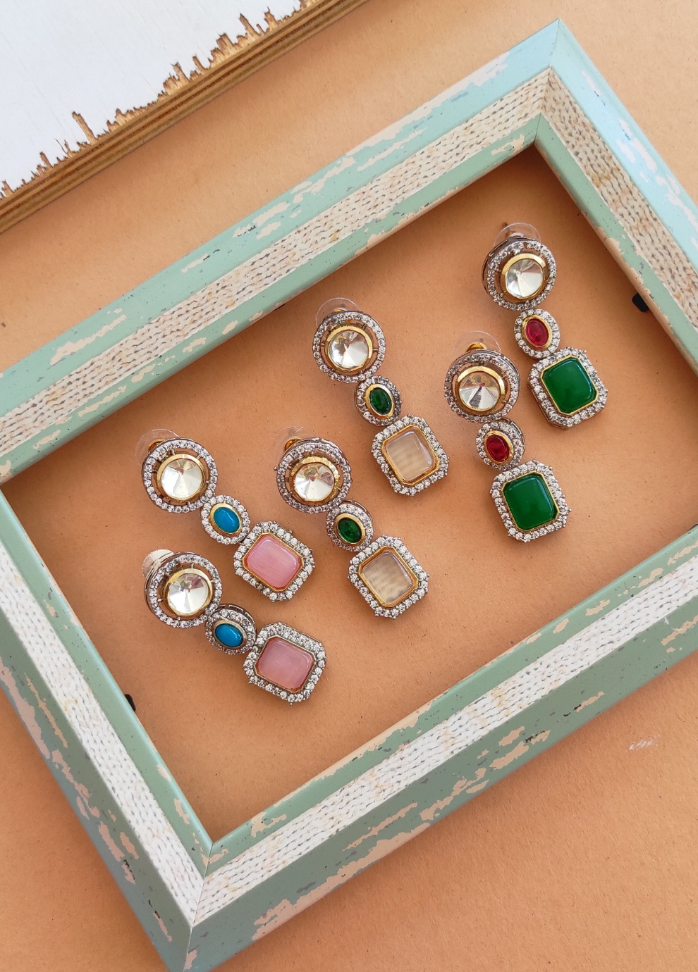 Netra Moissanite earrings