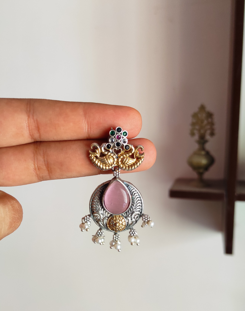 Sukanya dualtone earrings