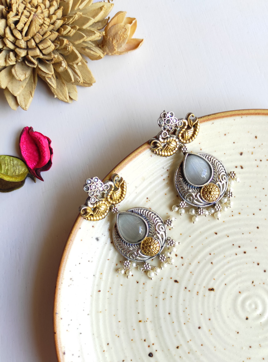 Sukanya dualtone earrings