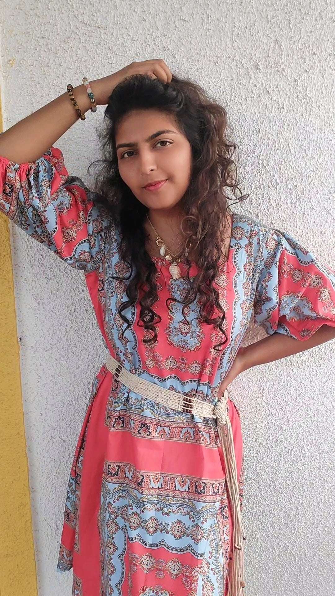 Orange Summer Dress