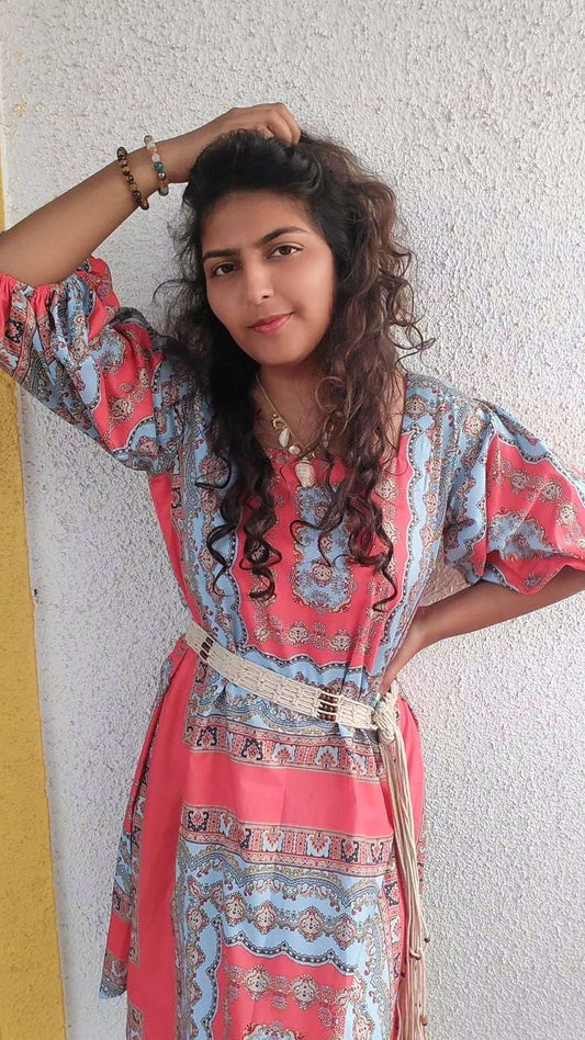 Orange Summer Dress