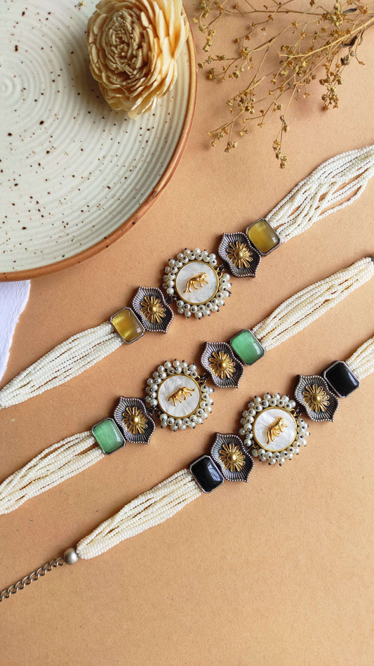 Ashwini choker necklace set