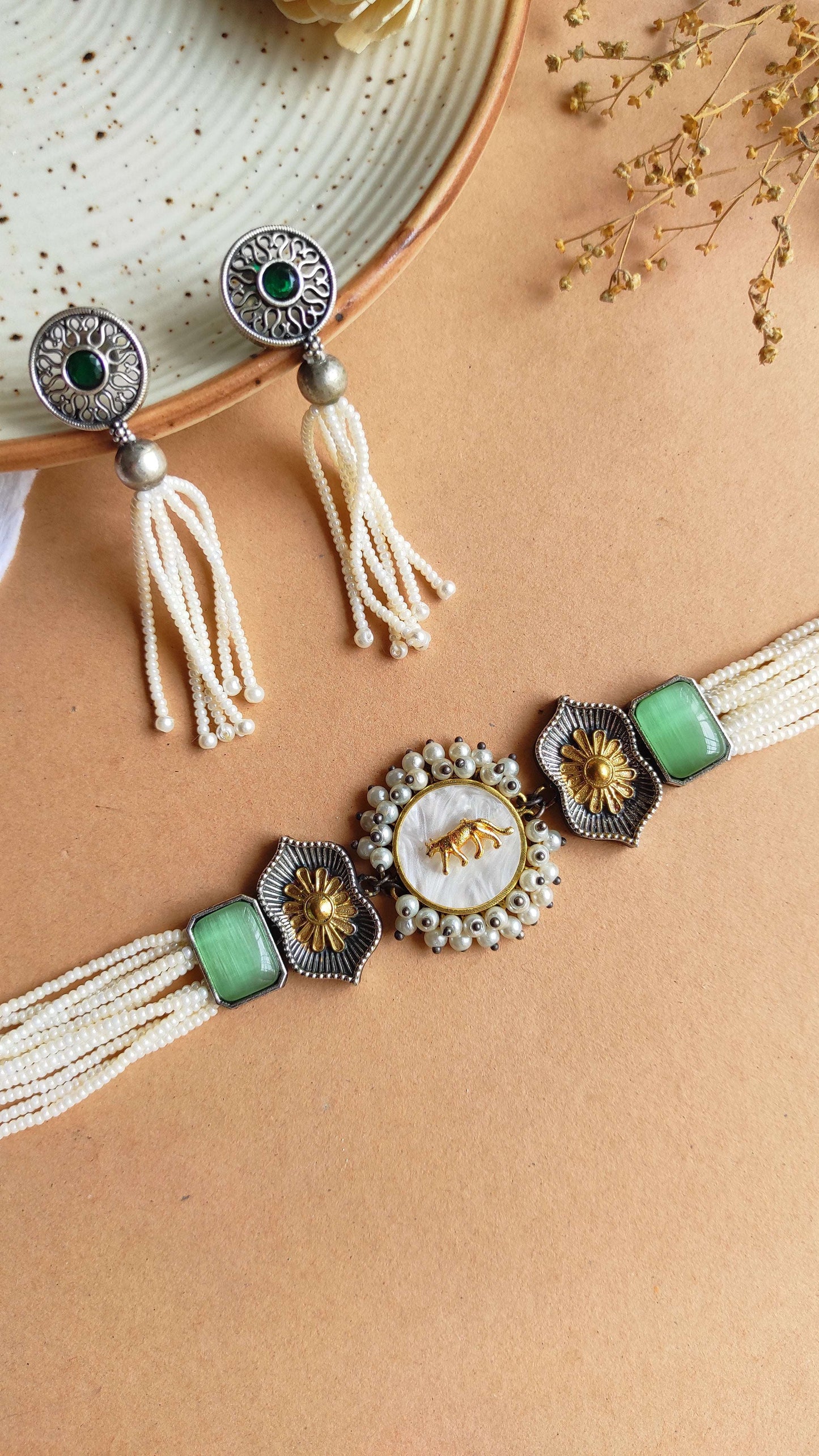 Ashwini choker necklace set