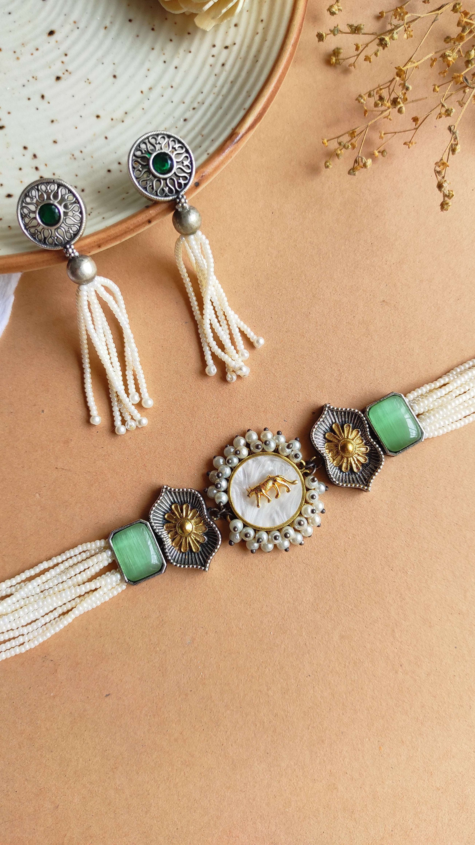 Ashwini choker necklace set