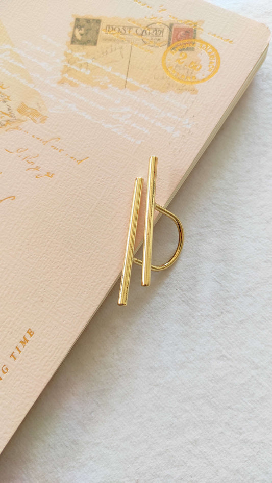 Parallel adjustable anti tarnish finger ring