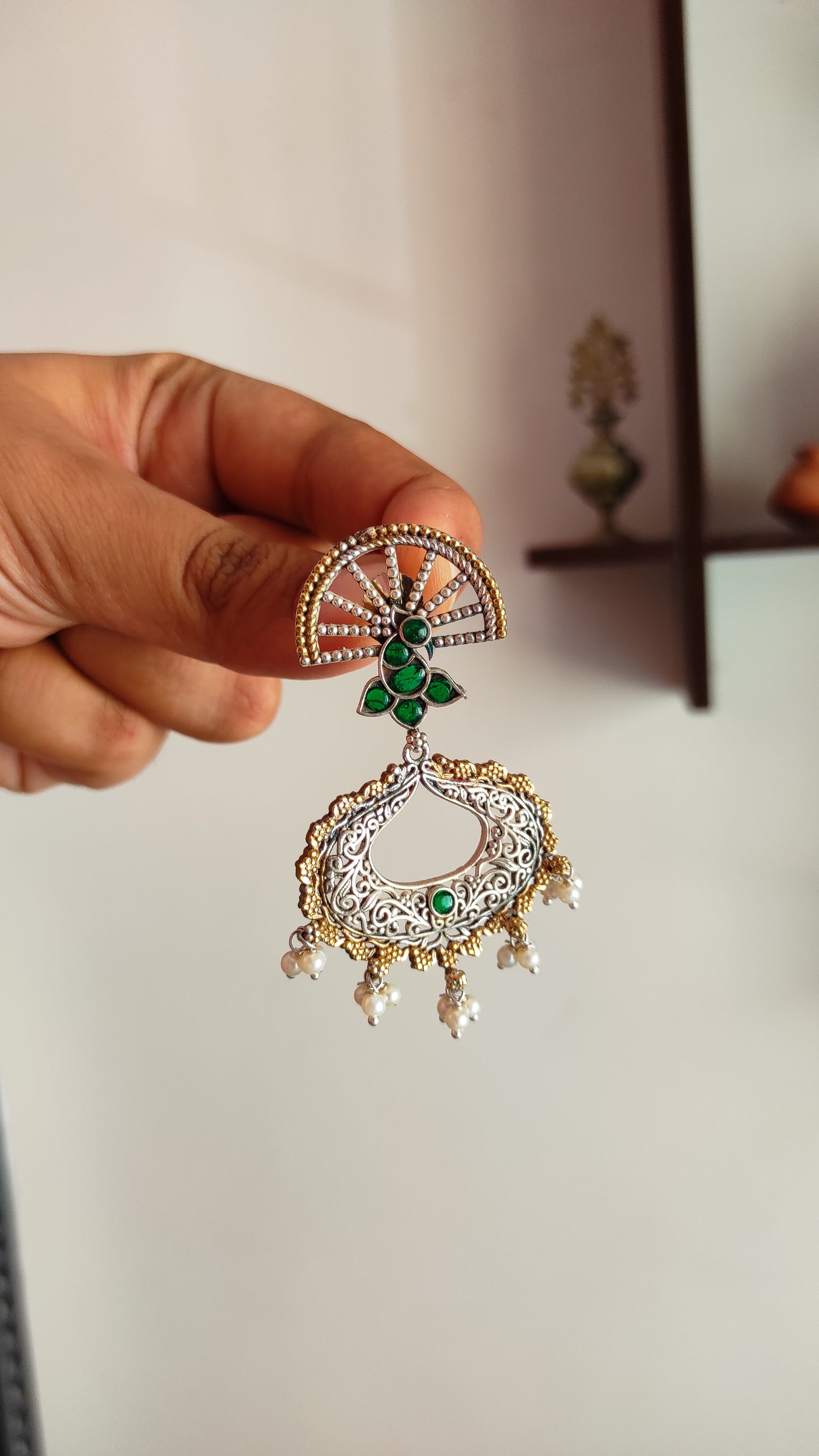 Ragini dualtone earrings DTE1