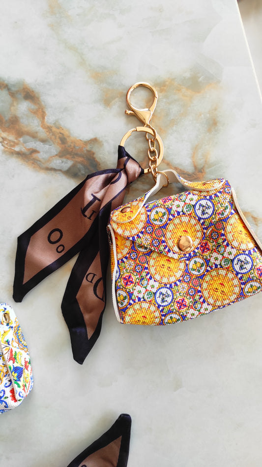 Quirky Bag Charm Key Chain 002