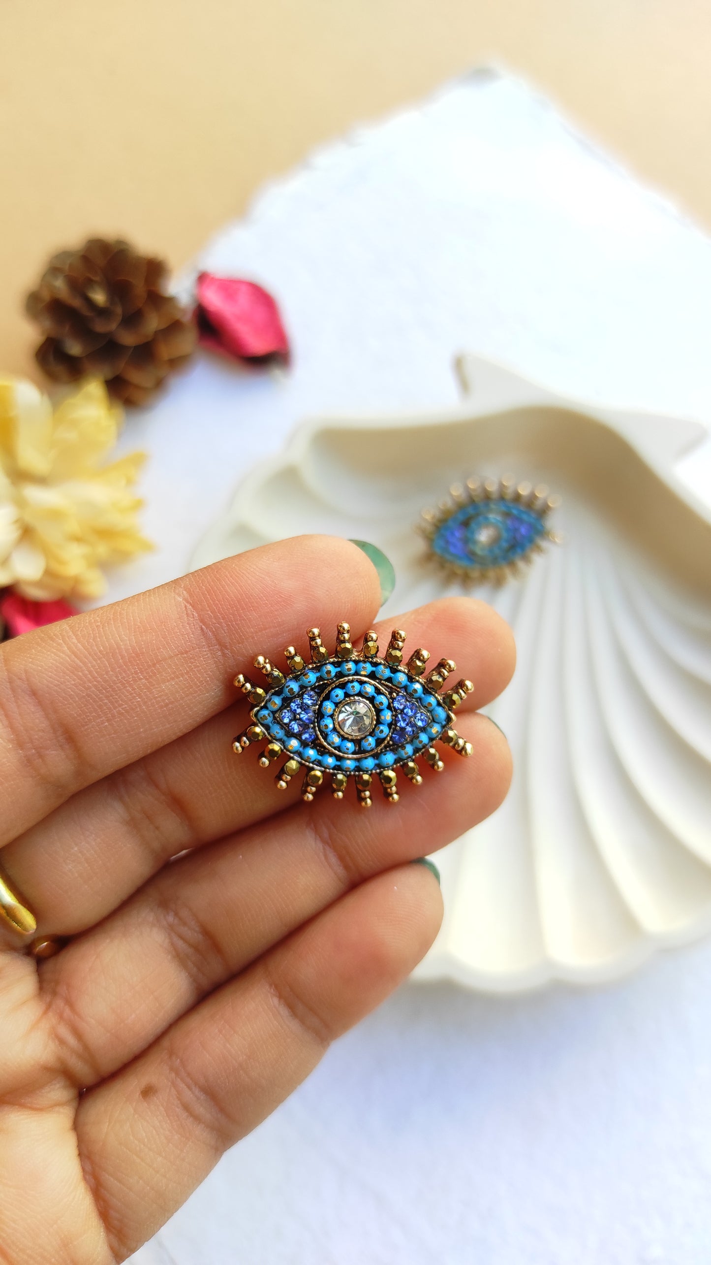 Quirky Evil Eye Earrings