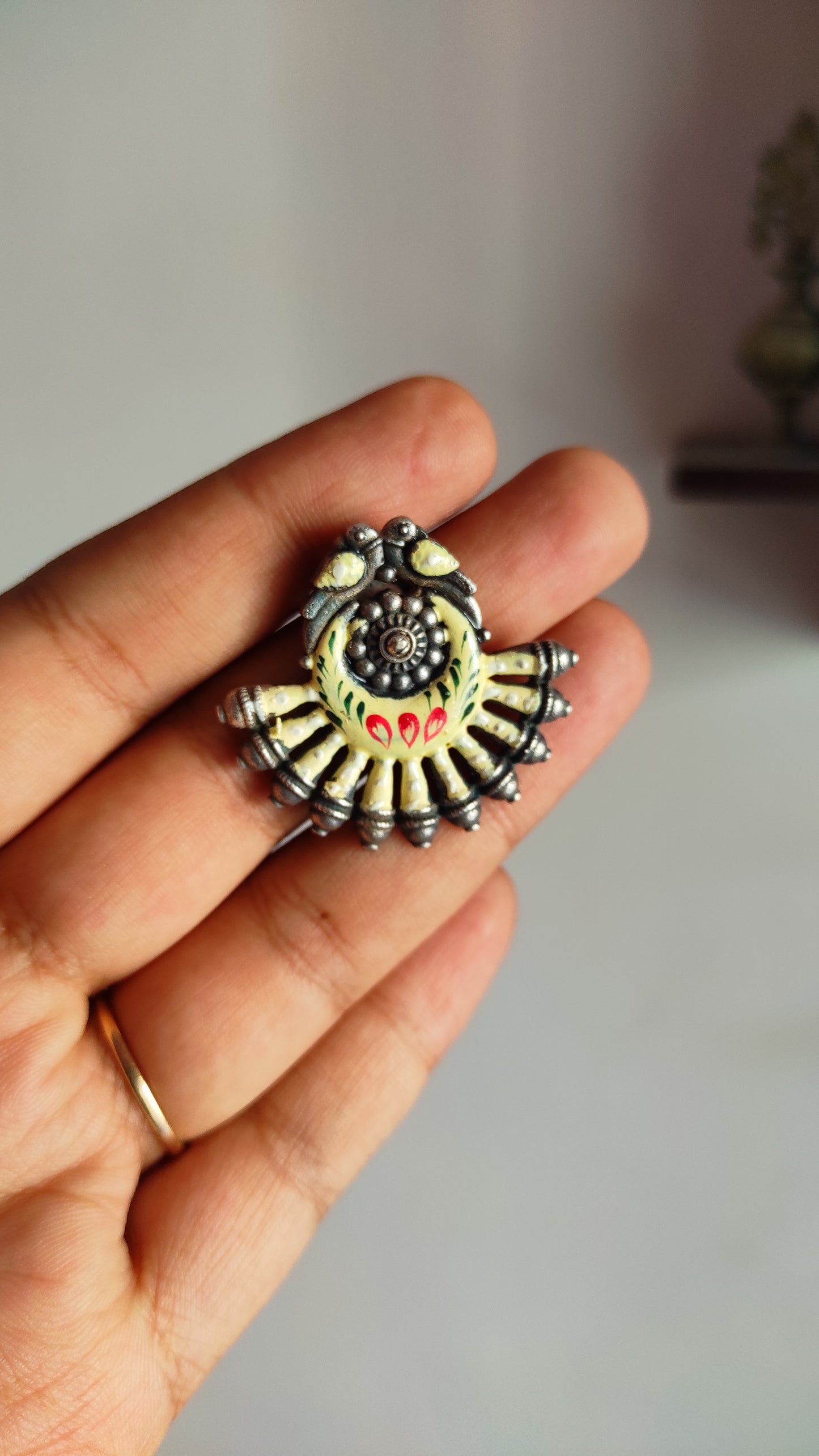 Mili hand painted studs