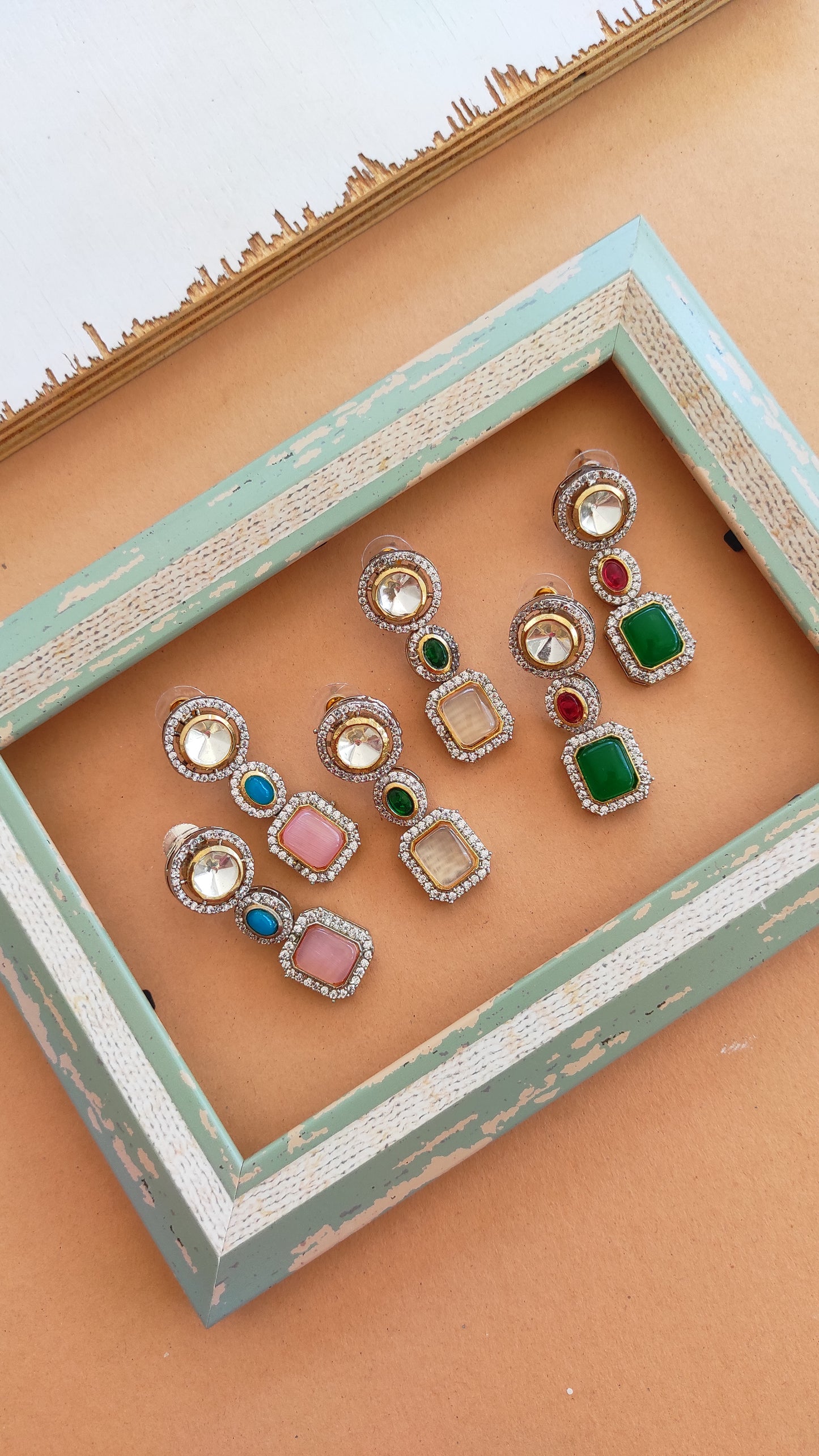 Netra Moissanite earrings