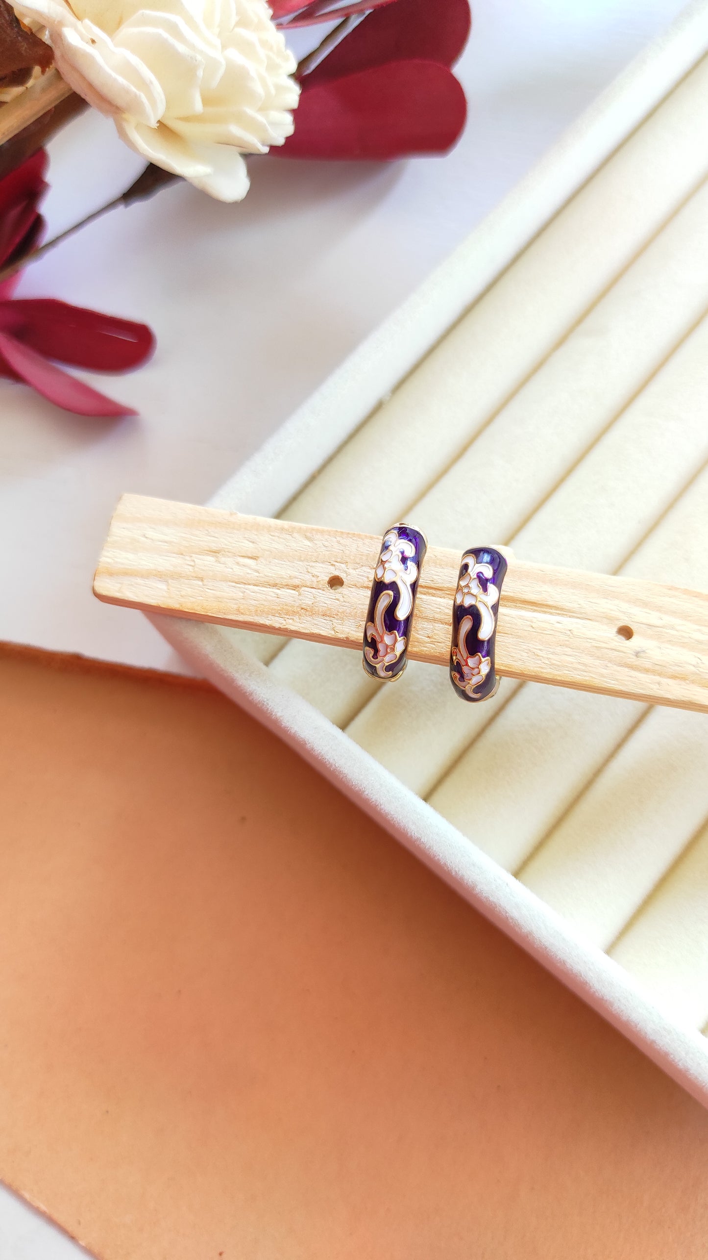 Enameled Hoops 001