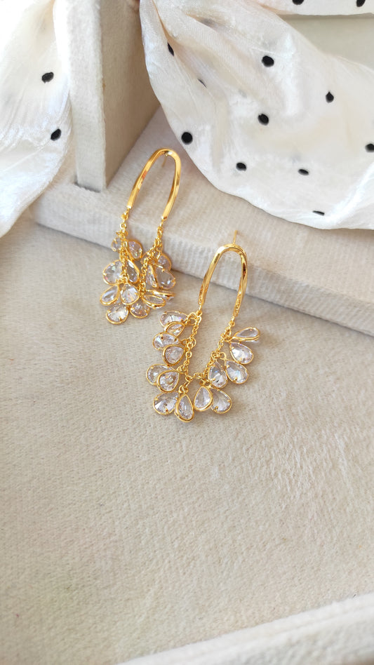 Diamonds hanging Earrings