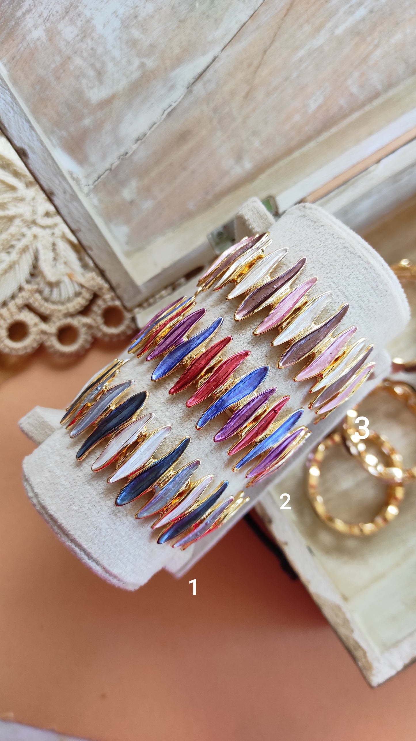 Elaine spikey bracelet