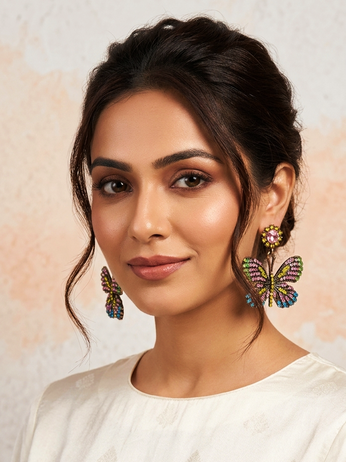 Quirky Butterfly Earrings