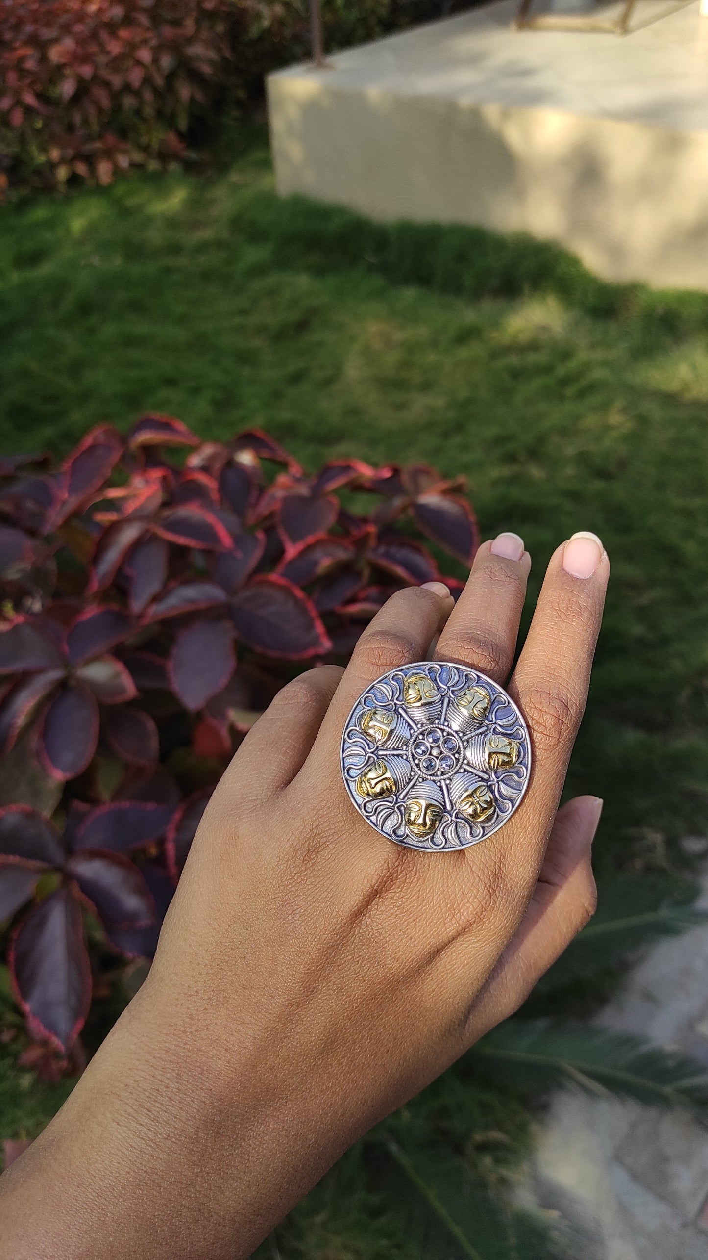 Heena dual tone ring