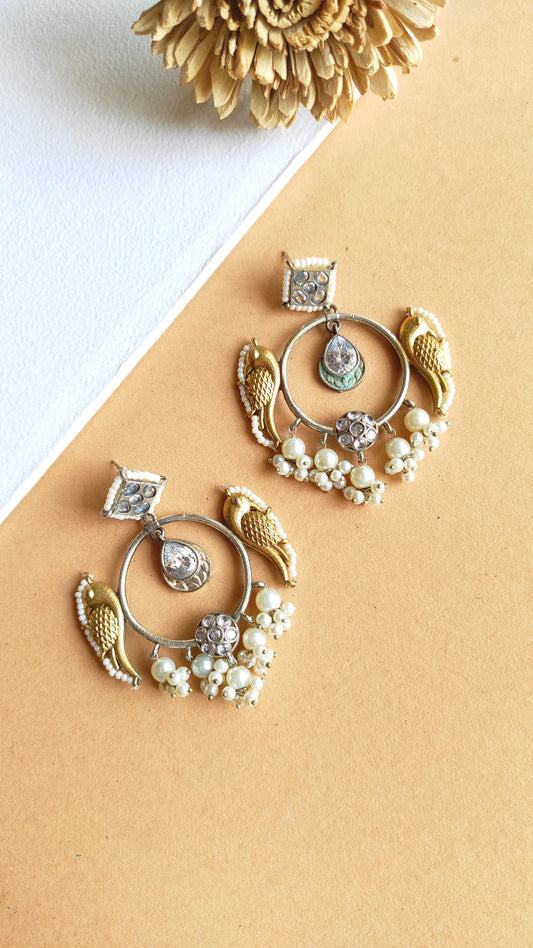 Rena dualtone earrings DTE3