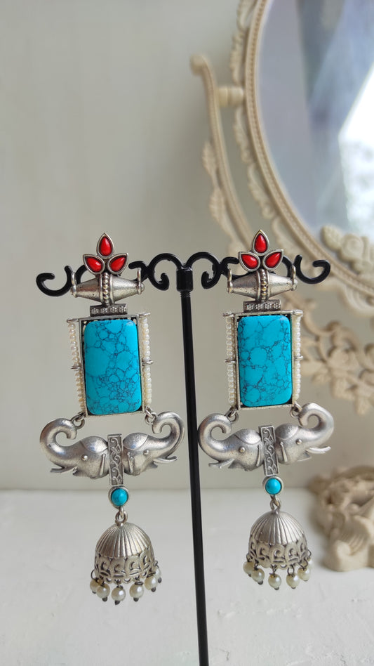 Neela statement jhumka