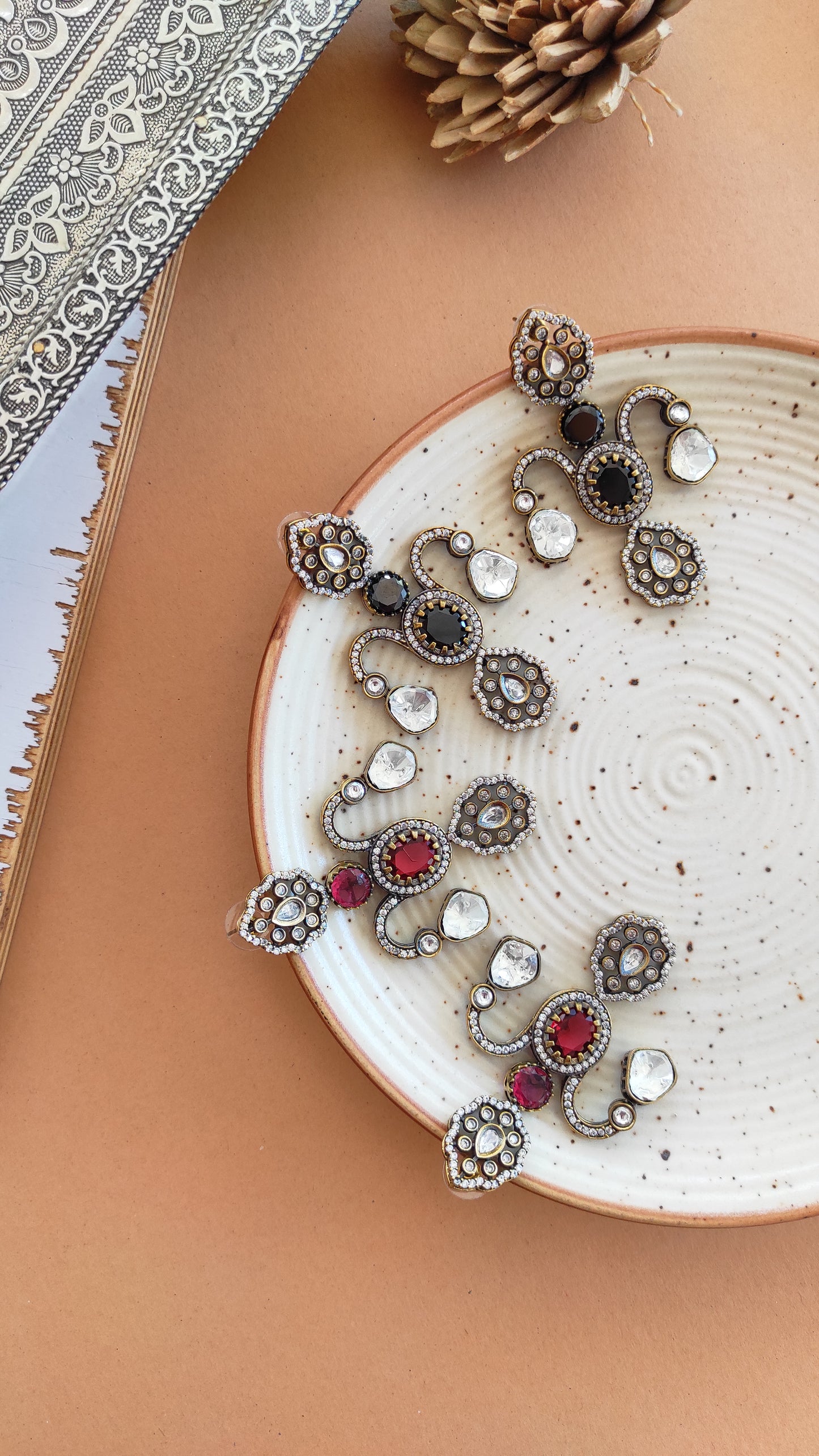 Maya statement earrings