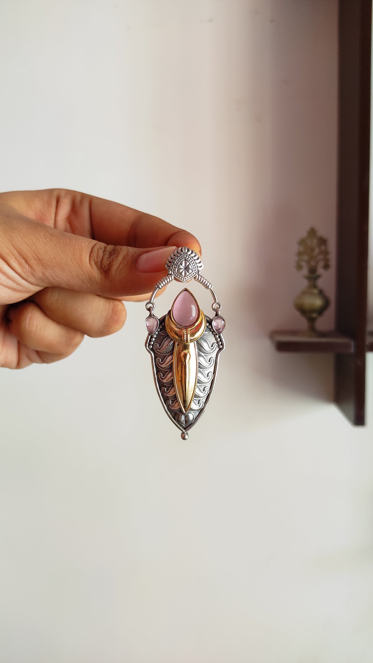 Manasvi dualtone earrings