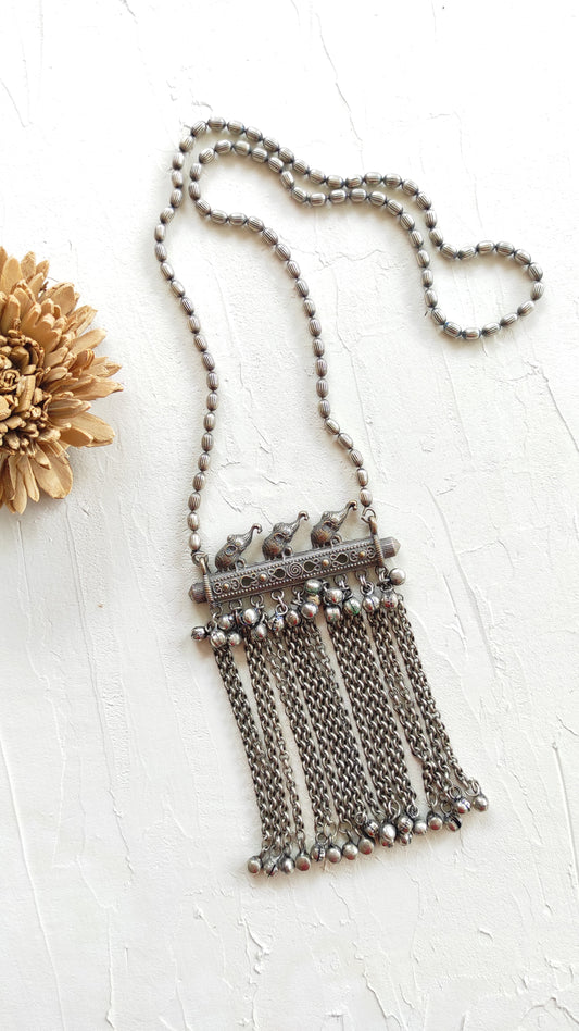 Hathi long chain with ghunghru