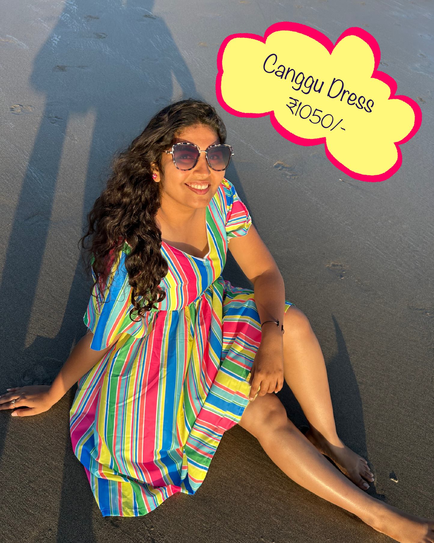 Colorful Striped Dress