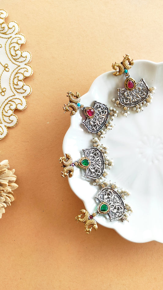 Snigadha dualtone earrings DTE3